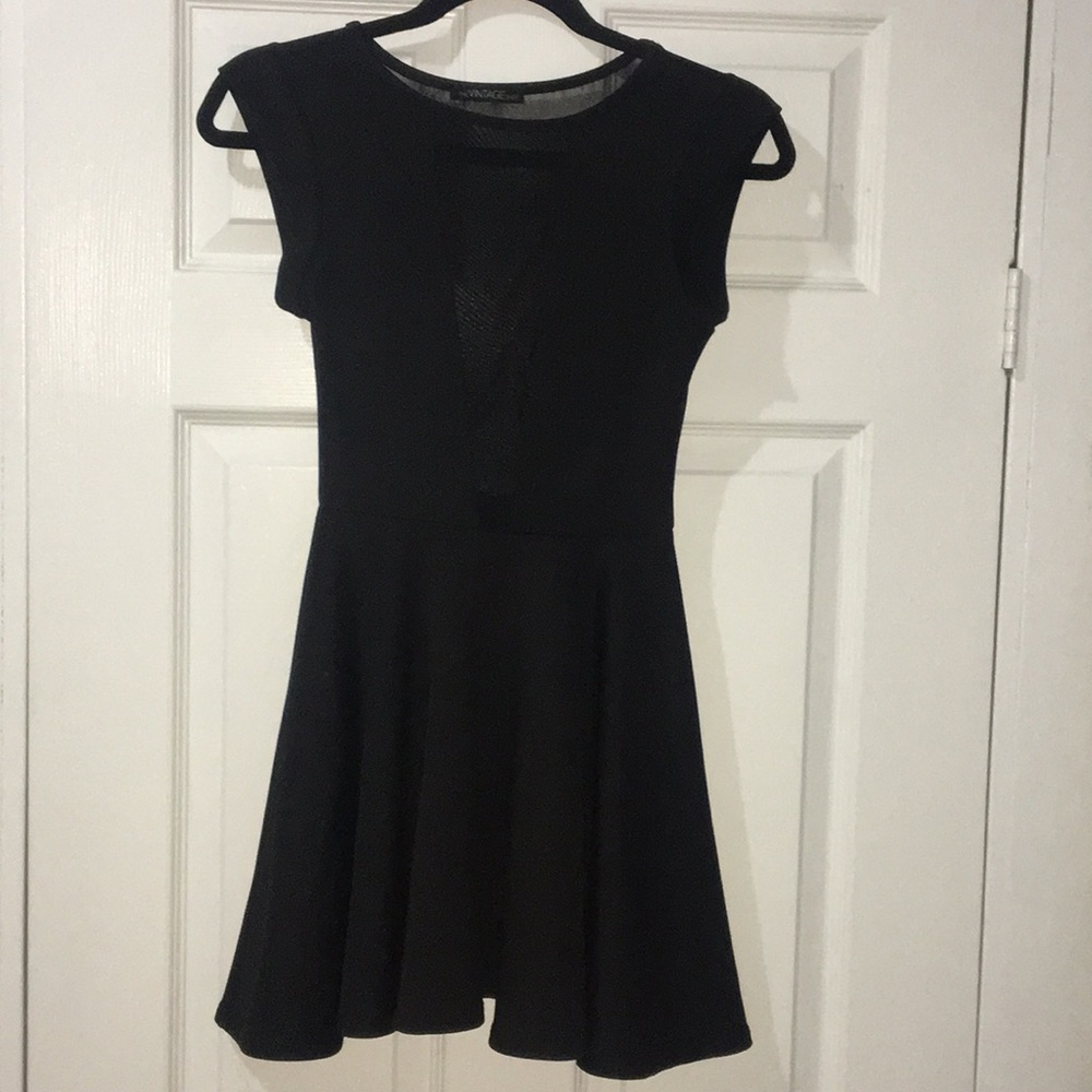 Black party dress